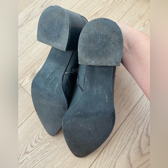 Everlane Pebbled Leather Ankle Boots - Picture 4 of 5